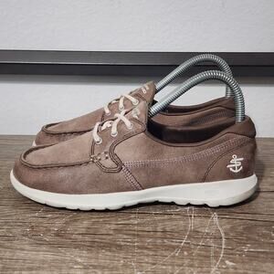 Skechers Go Walk Lite Mar Vista Women's Slip-On Casual Shoes Size 6 Brown